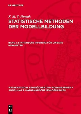 PDF Statistische Inferenz für lineare Parameter von K. M. S. Humak