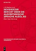 PDF Revidierter Bericht über die Algorithmische Sprache Algol 60 von J. W. Backus et al.