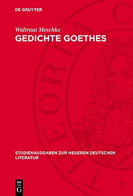 Fester Einband Gedichte Goethes von 