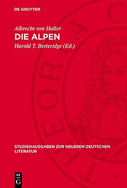 Fester Einband Die Alpen von Albrecht von Haller