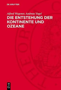 PDF Die Entstehung der Kontinente und Ozeane von Alfred Wegener, Andreas Vogel
