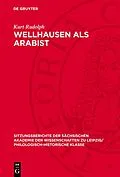 E-Book (pdf) Wellhausen als Arabist von Kurt Rudolph
