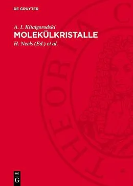 E-Book (pdf) Molekülkristalle von A. I. Kitaigorodski