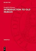 E-Book (pdf) Introduction to Old Nubian von Gerald M. Browne