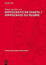 Fester Einband Hippocratis De Diaeta / Hippocrate Du regime von 