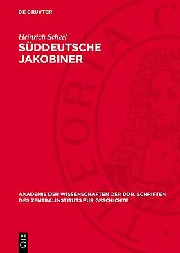 E-Book (pdf) Süddeutsche Jakobiner von Heinrich Scheel