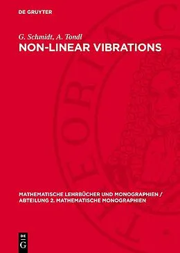 E-Book (pdf) Non-Linear Vibrations von G. Schmidt, A. Tondl