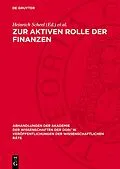 E-Book (pdf) Zur aktiven Rolle der Finanzen von 