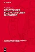 E-Book (pdf) Gesetze der sozialistischen Ökonomie von Fred Oelssner