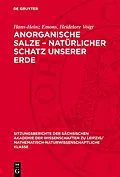 PDF Anorganische Salze  Natürlicher Schatz unserer Erde von Hans-Heinz Emons, Heidelore Voigt