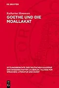 E-Book (pdf) Goethe und die Moallakat von Katharina Mommsen