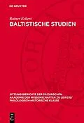 E-Book (pdf) Baltistische Studien von Rainer Eckert
