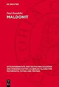 PDF Maldonit von Paul Ramdohr