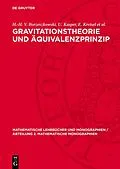 E-Book (pdf) Gravitationstheorie und Äquivalenzprinzip von H.-H. V. Borzeszkowski, U. Kasper, E. Kreisel et al.
