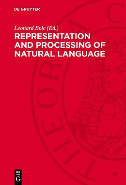 Livre Relié Representation and Processing of Natural Language de 