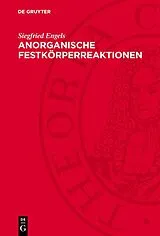 PDF Anorganische Festkörperreaktionen von Siegfried Engels