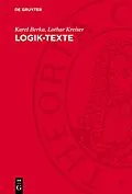 PDF Logik-Texte von Karel Berka, Lothar Kreiser