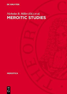 Livre Relié Meroitic Studies de 