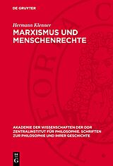 E-Book (pdf) Marxismus und Menschenrechte von Hermann Klenner