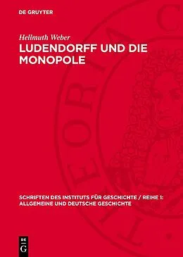 PDF Ludendorff und die Monopole von Hellmuth Weber