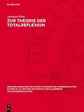 E-Book (pdf) Zur Theorie der Totalreflexion von Johannes Picht