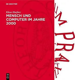 E-Book (pdf) Mensch und Computer im Jahre 2000 von Klaus Haefner
