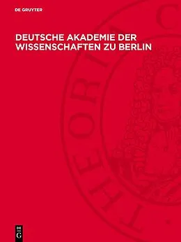 E-Book (pdf) Deutsche Akademie der Wissenschaften zu Berlin von 