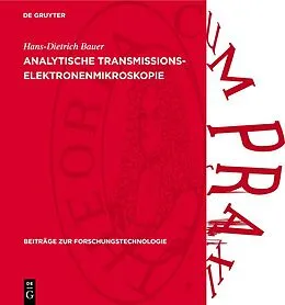 PDF Analytische Transmissionselektronenmikroskopie von Hans-Dietrich Bauer