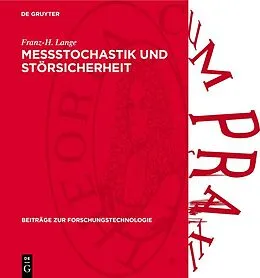 E-Book (pdf) Meßstochastik und Störsicherheit von Franz-H. Lange