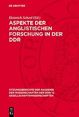E-Book (pdf) Aspekte der anglistischen Forschung in der DDR von 
