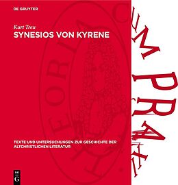 Fester Einband Synesios von Kyrene von Kurt Treu