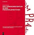 E-Book (pdf) Das Judenchristentum in den Pseudoklementinen von Georg Strecker