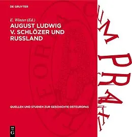 E-Book (pdf) August Ludwig v. Schlözer und Russland von 
