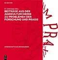 E-Book (pdf) Beiträge aus der Agrikulturchemie zu Problemen der Forschung und Praxis von 