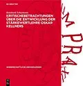 E-Book (pdf) Kritischebetrachtungen über die Entwicklung der Stärkewertlehre Oskar Kellners von Reinhard Schiemann