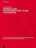 E-Book (pdf) Material und Strukturechtheit in der Architektur von Eberhard Hempel