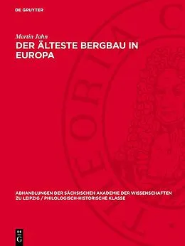 E-Book (pdf) Der älteste Bergbau in Europa von Martin Jahn