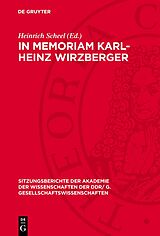 E-Book (pdf) In memoriam Karl-Heinz Wirzberger von 
