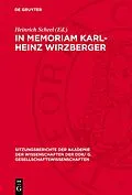 E-Book (pdf) In memoriam Karl-Heinz Wirzberger von 