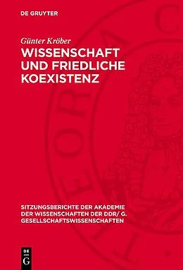 E-Book (pdf) Wissenschaft und friedliche Koexistenz von Günter Kröber
