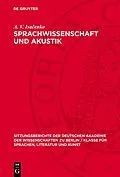 E-Book (pdf) Sprachwissenschaft und Akustik von A. V. Isaenko