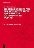 E-Book (pdf) Die Geweihe und Gehörne von Hans-Dietrich Kahlke