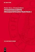 PDF Wissensbasierte Programmkonstruktion I von Rainer Hesse, Reinhard Klette