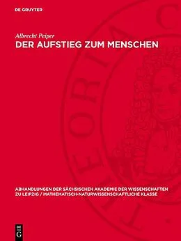 E-Book (pdf) Der Aufstieg zum Menschen von Albrecht Peiper