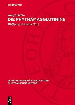 E-Book (pdf) Die Phythämagglutinine von Josef Tobika