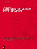 E-Book (pdf) Untersuchungen über das System Beta Lyrae von Paul Guthnick