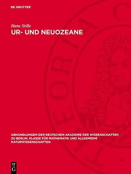 PDF Ur- und Neuozeane von Hans Stille