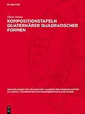 E-Book (pdf) Kompositionstafeln quaternärer quadratischer Formen von Oskar Intrau
