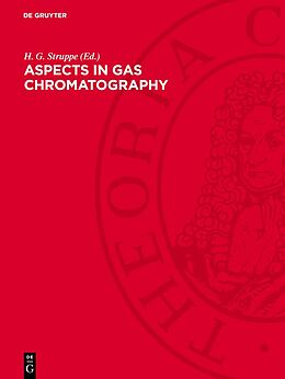 Livre Relié Aspects in Gas Chromatography de 