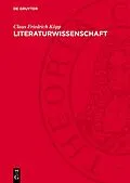 E-Book (pdf) Literaturwissenschaft von Claus Friedrich Köpp